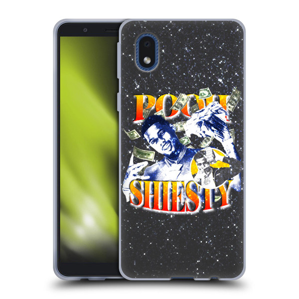 Pooh Shiesty Graphics Art Soft Gel Case for Samsung Galaxy A01 Core (2020)