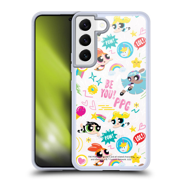 The Powerpuff Girls Graphics Icons Soft Gel Case for Samsung Galaxy S22 5G