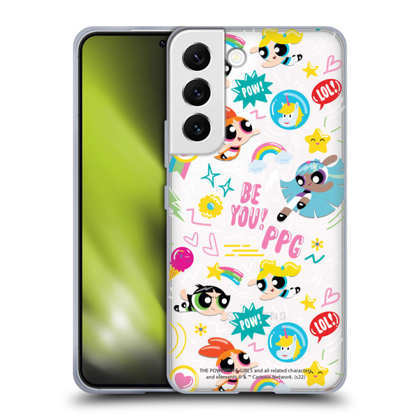The Powerpuff Girls Graphics Icons Soft Gel Case for Samsung Galaxy S22 5G