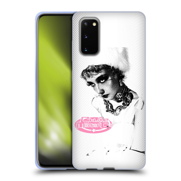 Chloe Moriondo Graphics Portrait Soft Gel Case for Samsung Galaxy S20 / S20 5G
