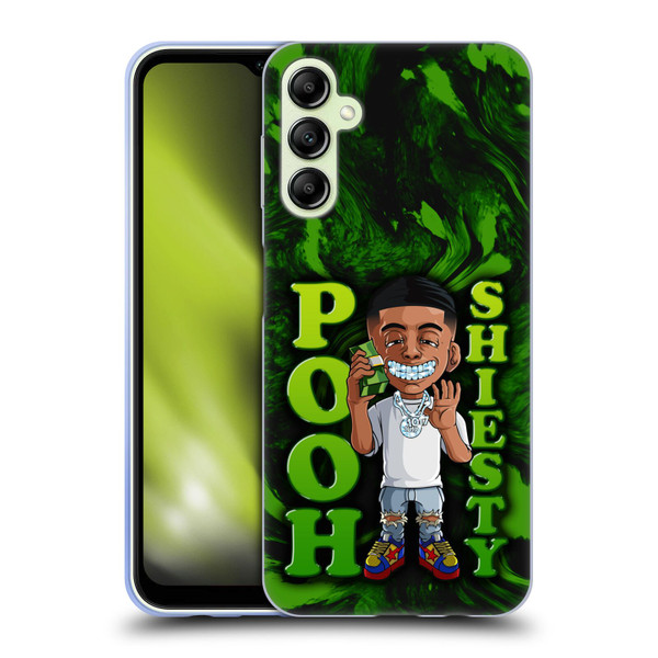 Pooh Shiesty Graphics Green Soft Gel Case for Samsung Galaxy A14 5G