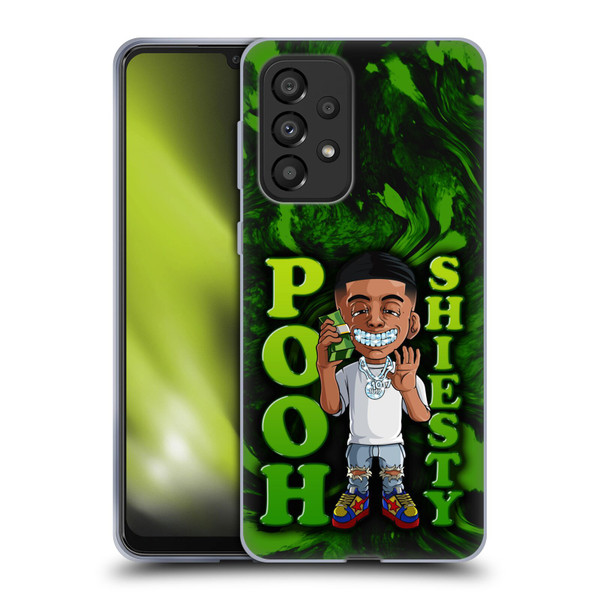 Pooh Shiesty Graphics Green Soft Gel Case for Samsung Galaxy A33 5G (2022)