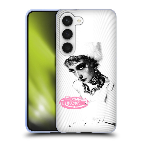 Chloe Moriondo Graphics Portrait Soft Gel Case for Samsung Galaxy S23 5G
