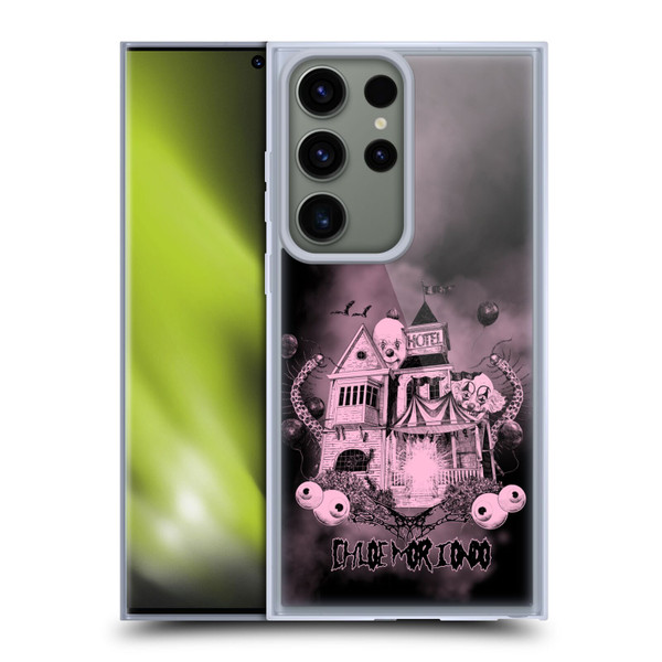 Chloe Moriondo Graphics Hotel Soft Gel Case for Samsung Galaxy S23 Ultra 5G