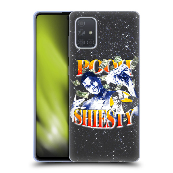 Pooh Shiesty Graphics Art Soft Gel Case for Samsung Galaxy A71 (2019)