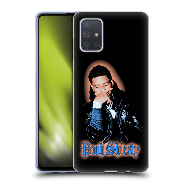 Pooh Shiesty Graphics Light Soft Gel Case for Samsung Galaxy A71 (2019)
