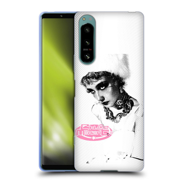 Chloe Moriondo Graphics Portrait Soft Gel Case for Sony Xperia 5 IV