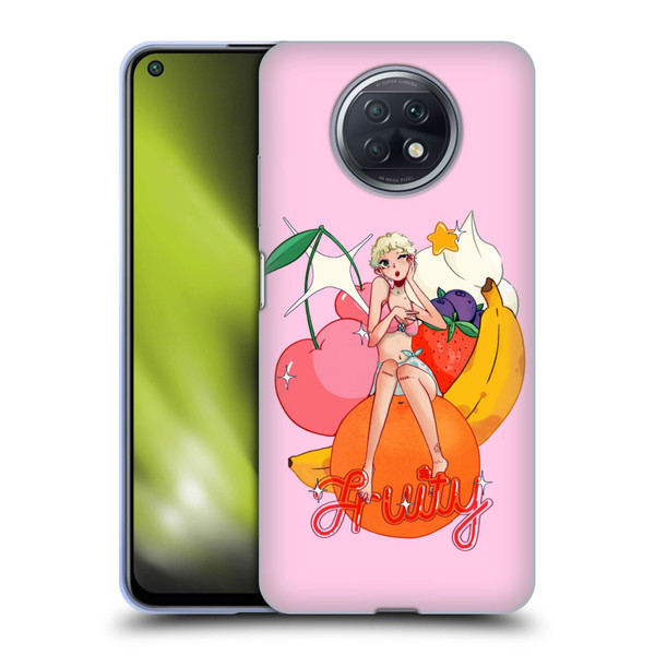 Chloe Moriondo Graphics Fruity Soft Gel Case for Xiaomi Redmi Note 9T 5G