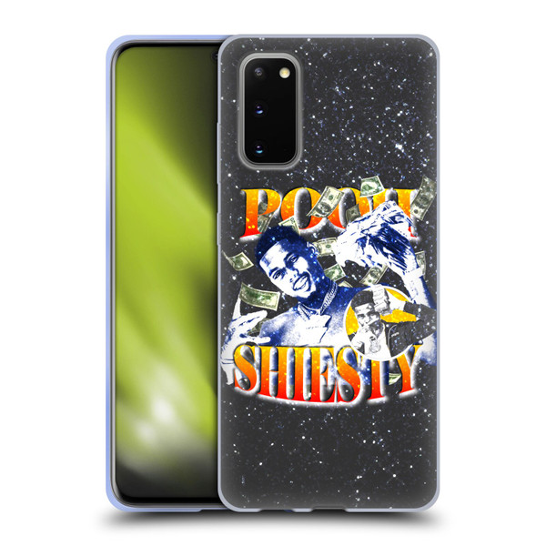 Pooh Shiesty Graphics Art Soft Gel Case for Samsung Galaxy S20 / S20 5G