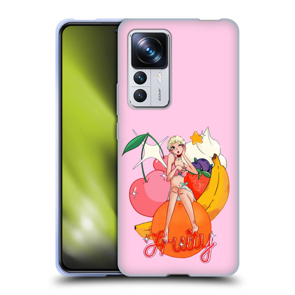 Chloe Moriondo Graphics Fruity Soft Gel Case for Xiaomi 12T Pro