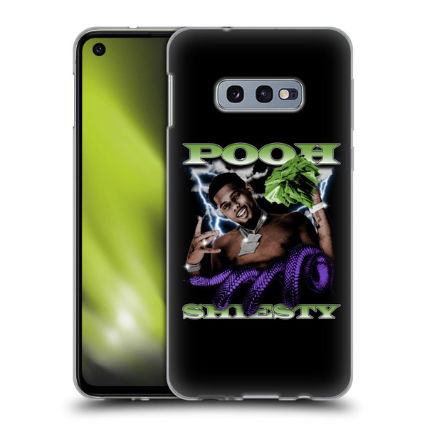 Pooh Shiesty Graphics Photo Soft Gel Case for Samsung Galaxy S10e