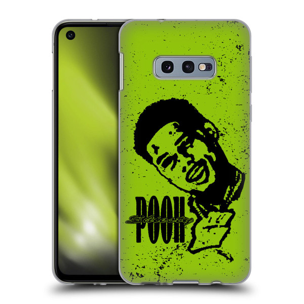 Pooh Shiesty Graphics Sketch Soft Gel Case for Samsung Galaxy S10e