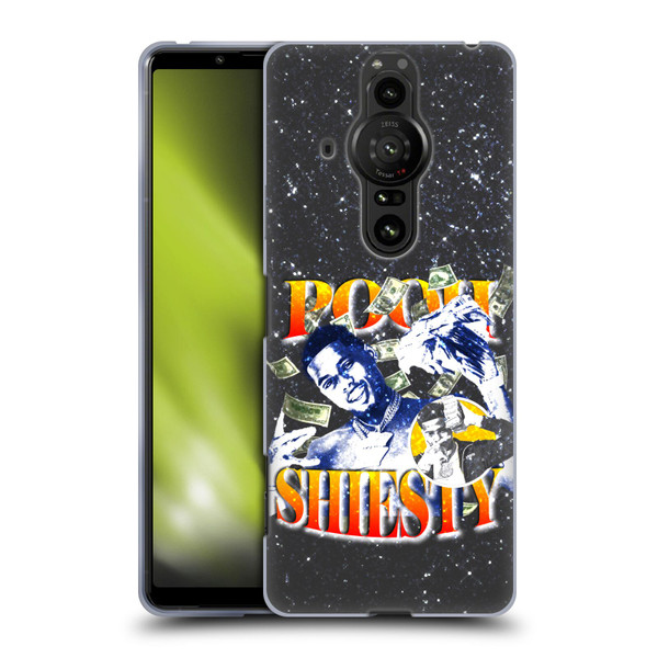 Pooh Shiesty Graphics Art Soft Gel Case for Sony Xperia Pro-I