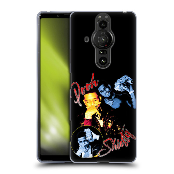 Pooh Shiesty Graphics Money Soft Gel Case for Sony Xperia Pro-I