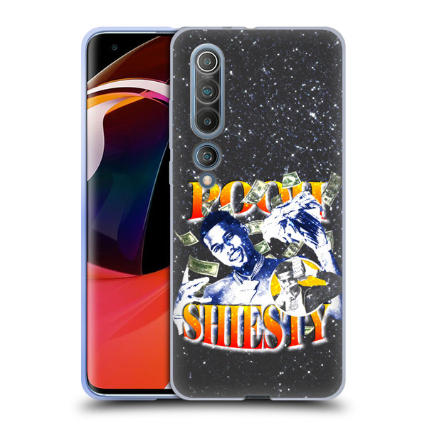 Pooh Shiesty Graphics Art Soft Gel Case for Xiaomi Mi 10 5G / Mi 10 Pro 5G