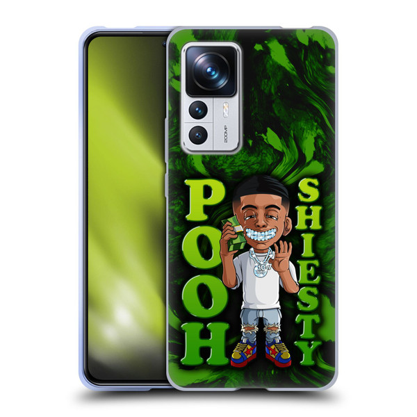 Pooh Shiesty Graphics Green Soft Gel Case for Xiaomi 12T Pro