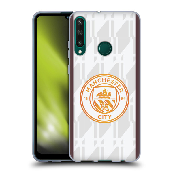 Manchester City Man City FC 2023/24 Badge Kit Away Soft Gel Case for Huawei Y6p