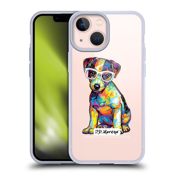 P.D. Moreno Dogs Jack Russell Soft Gel Case for Apple iPhone 13 Mini