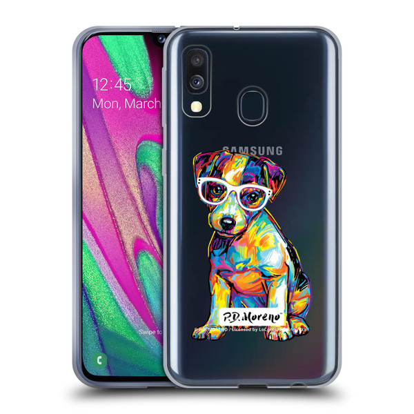 P.D. Moreno Dogs Jack Russell Soft Gel Case for Samsung Galaxy A40 (2019)