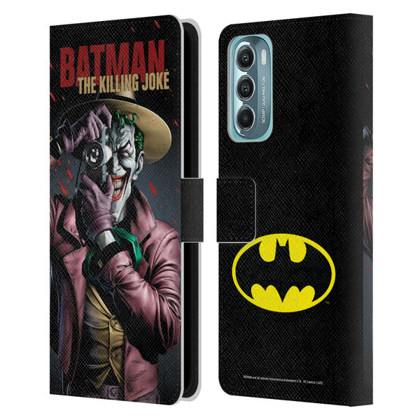 Batman DC Comics Famous Comic Book Covers The Killing Joke Leather Book Wallet Case Cover For Motorola Moto G Stylus 5G (2022)