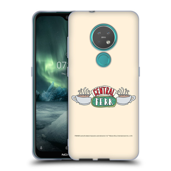 Friends TV Show Iconic Central Perk Soft Gel Case for Nokia 6.2 / 7.2