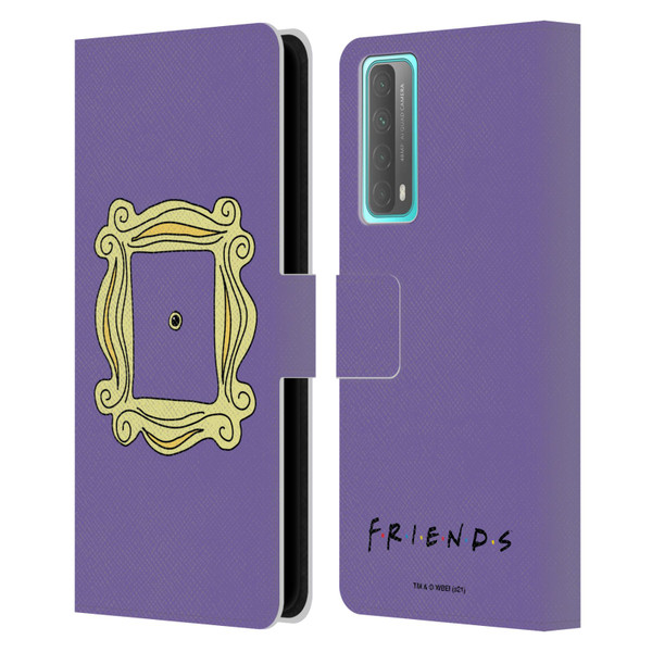 Friends TV Show Iconic Peephole Frame Leather Book Wallet Case Cover For Huawei P Smart (2021)