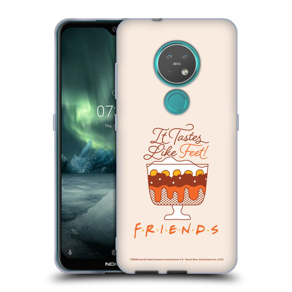 Friends TV Show Key Art Tastes Like Feet Soft Gel Case for Nokia 6.2 / 7.2