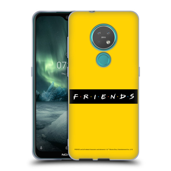 Friends TV Show Logos Pattern Soft Gel Case for Nokia 6.2 / 7.2