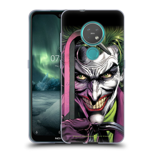 Batman DC Comics Three Jokers The Clown Soft Gel Case for Nokia 6.2 / 7.2