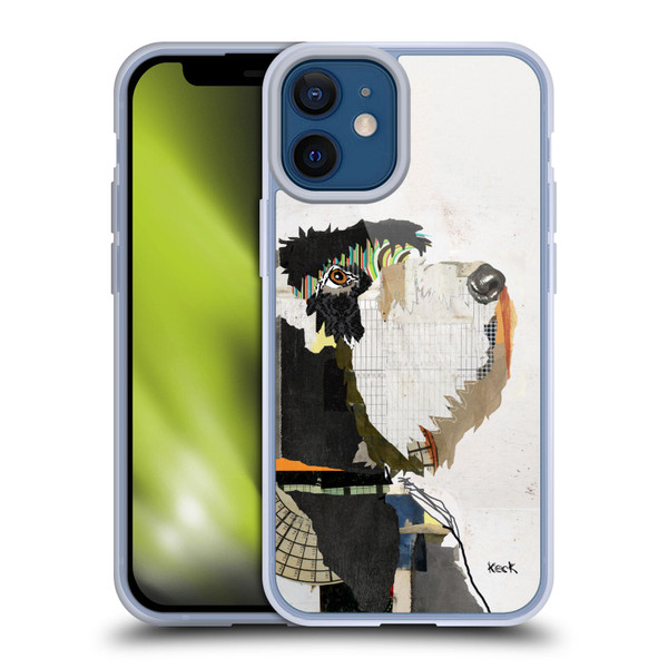 Michel Keck Dogs 2 Schnauzer Soft Gel Case for Apple iPhone 12 Mini