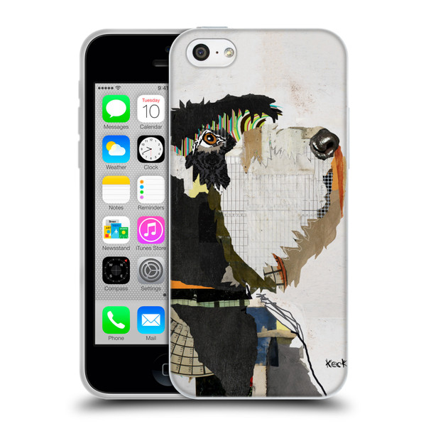Michel Keck Dogs 2 Schnauzer Soft Gel Case for Apple iPhone 5c