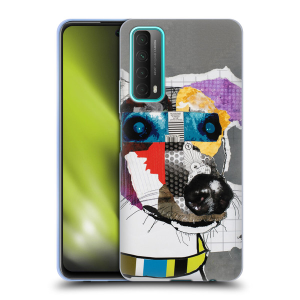 Michel Keck Dogs 3 Greyhound Soft Gel Case for Huawei P Smart (2021)