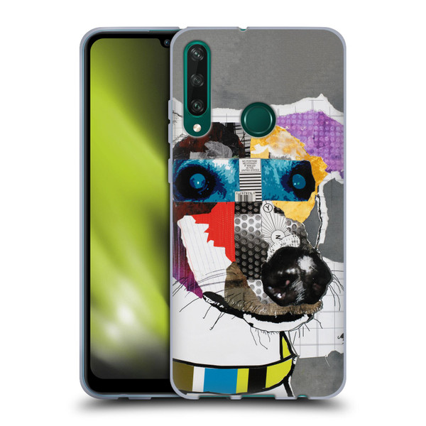 Michel Keck Dogs 3 Greyhound Soft Gel Case for Huawei Y6p