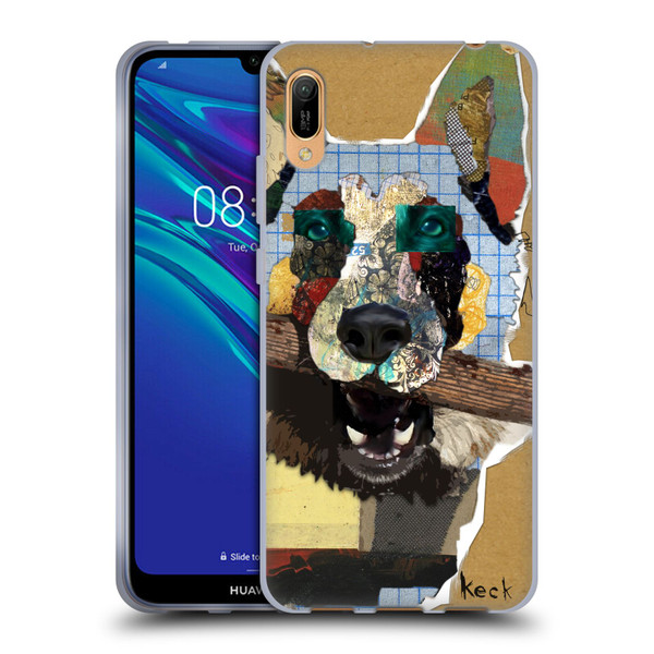 Michel Keck Dogs 3 German Shepherd Soft Gel Case for Huawei Y6 Pro (2019)