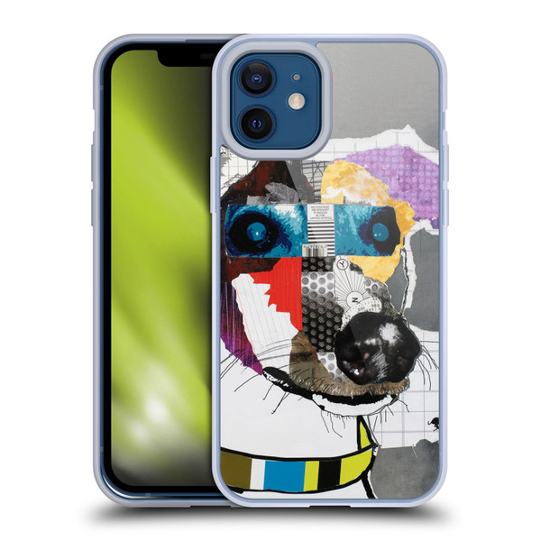 Michel Keck Dogs 3 Greyhound Soft Gel Case for Apple iPhone 12 / iPhone 12 Pro