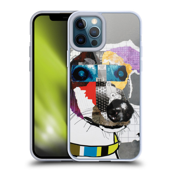 Michel Keck Dogs 3 Greyhound Soft Gel Case for Apple iPhone 12 Pro Max