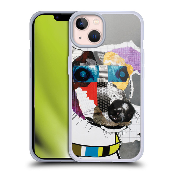 Michel Keck Dogs 3 Greyhound Soft Gel Case for Apple iPhone 13