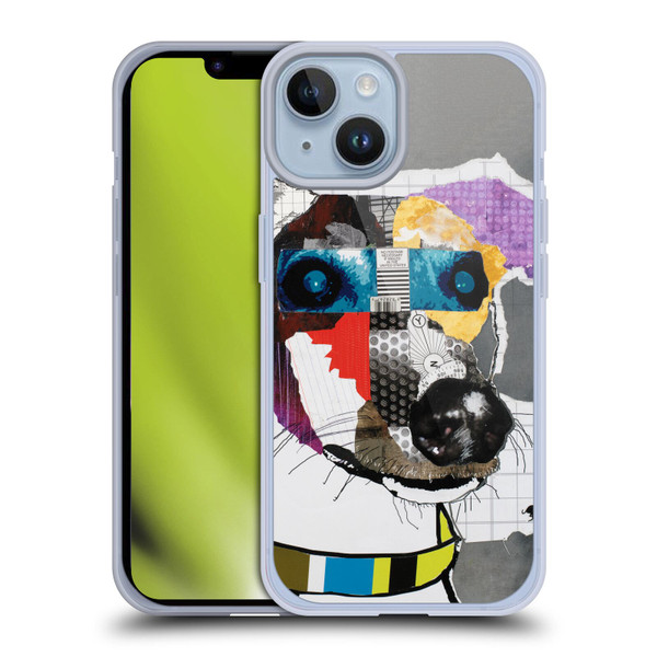 Michel Keck Dogs 3 Greyhound Soft Gel Case for Apple iPhone 14