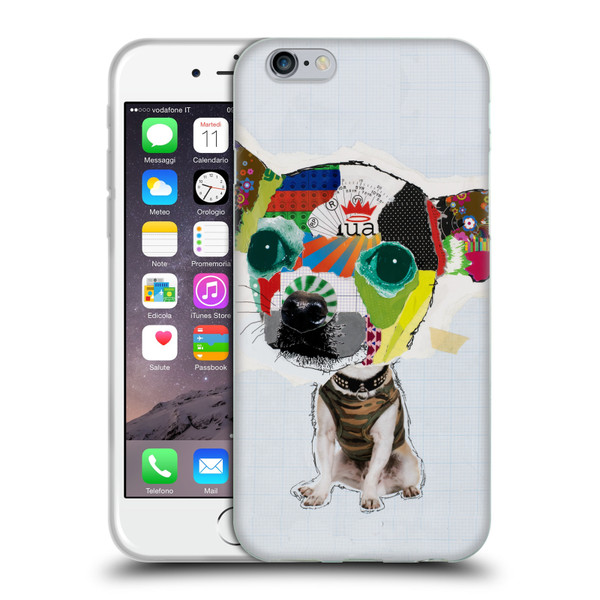 Michel Keck Dogs 3 Chihuahua 2 Soft Gel Case for Apple iPhone 6 / iPhone 6s