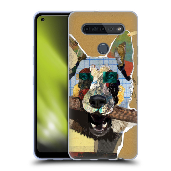 Michel Keck Dogs 3 German Shepherd Soft Gel Case for LG K51S