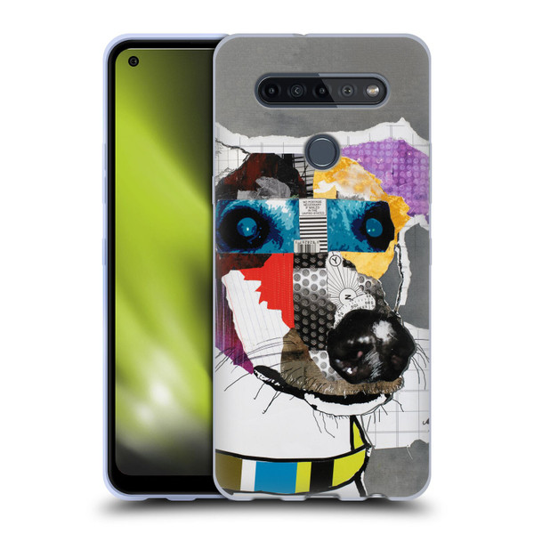 Michel Keck Dogs 3 Greyhound Soft Gel Case for LG K51S