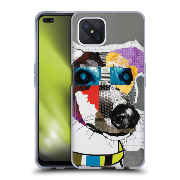 Michel Keck Dogs 3 Greyhound Soft Gel Case for OPPO Reno4 Z 5G