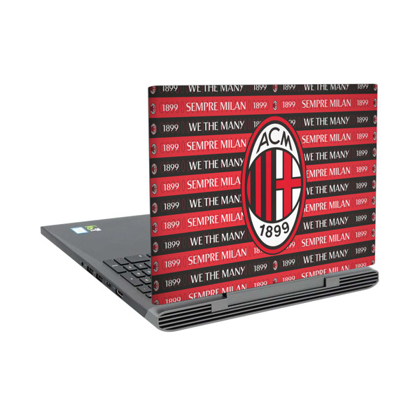 AC Milan Art Sempre Milan 1899 Vinyl Sticker Skin Decal Cover for Dell Inspiron 15 7000 P65F