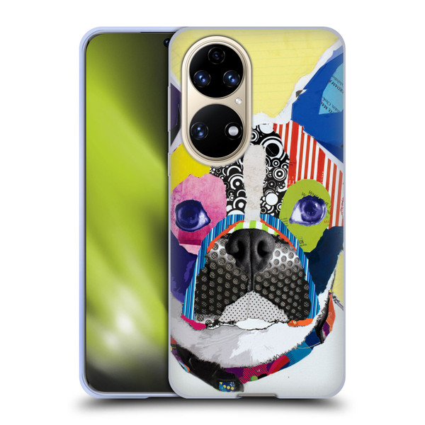 Michel Keck Dogs Boston Terrier Soft Gel Case for Huawei P50