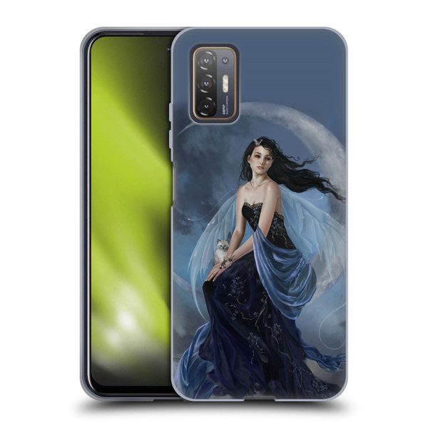 Nene Thomas Crescents Moon Indigo Fairy Soft Gel Case for HTC Desire 21 Pro 5G