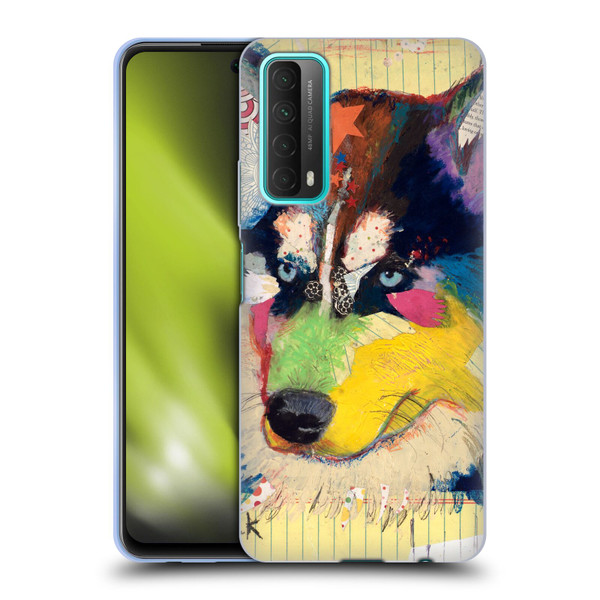 Michel Keck Dogs Husky Soft Gel Case for Huawei P Smart (2021)