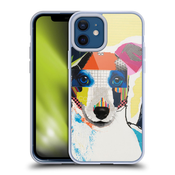 Michel Keck Dogs Whippet Soft Gel Case for Apple iPhone 12 / iPhone 12 Pro