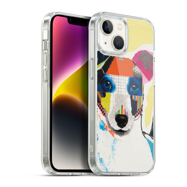 Michel Keck Dogs Whippet Soft Gel Case for Apple iPhone 14