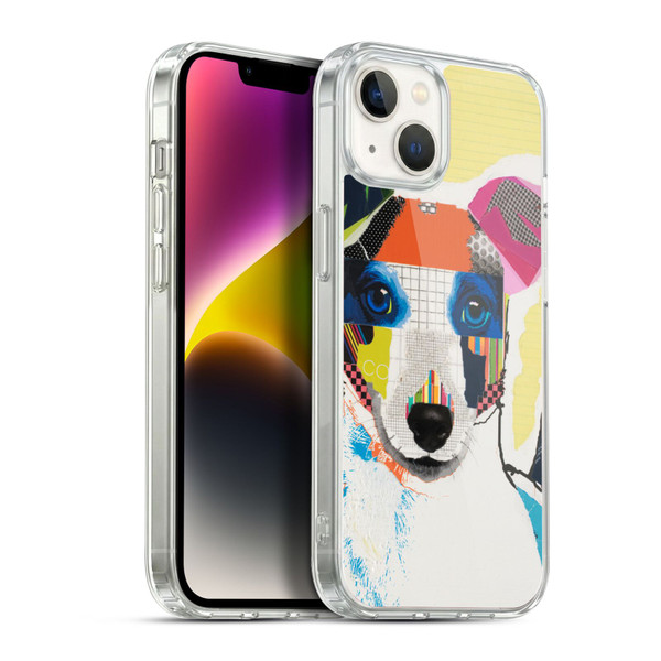 Michel Keck Dogs Whippet Soft Gel Case for Apple iPhone 14 Plus & MagSafe