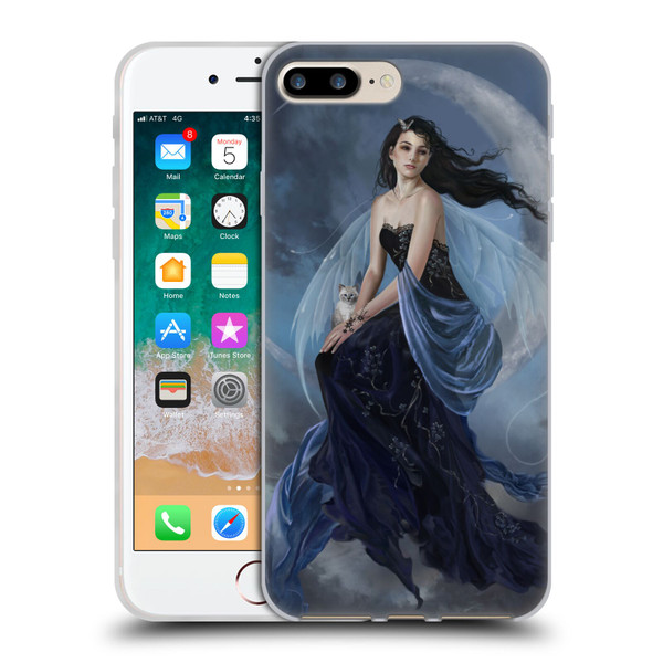 Nene Thomas Crescents Moon Indigo Fairy Soft Gel Case for Apple iPhone 7 Plus / iPhone 8 Plus